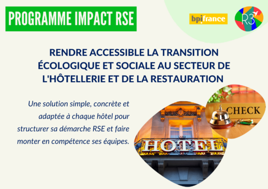 Image de la ressource : Programme Impact RSE - Hôtellerie et Restauration